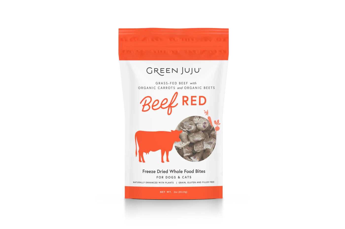 Green Juju Freeze Dried Beef Red Whole Food Bites (3OZ)