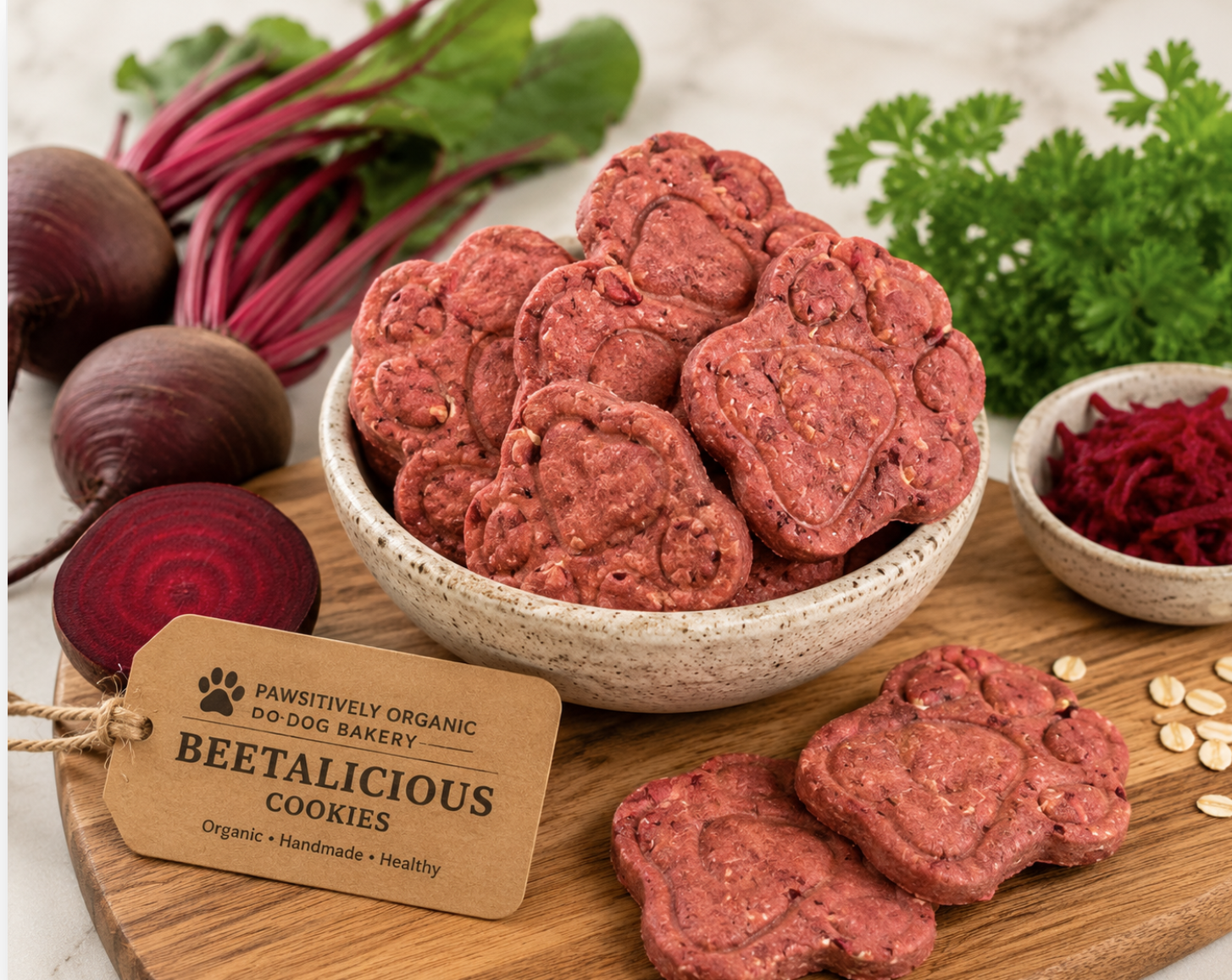 PAWsitively Organic Beetalicious Beet Dog Treats