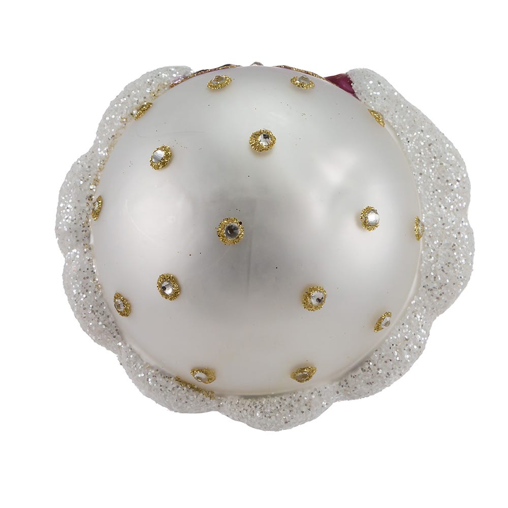 Kurt Adler 7-Inch Bellisimo Snowman with Top Hat Ornament