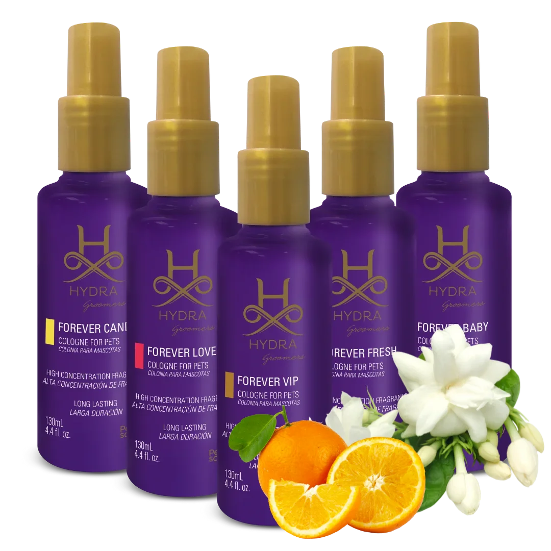 Best Selling Cologne Bundle 4oz Forever Baby, Candy, Fresh, Love and VIP by Hydra