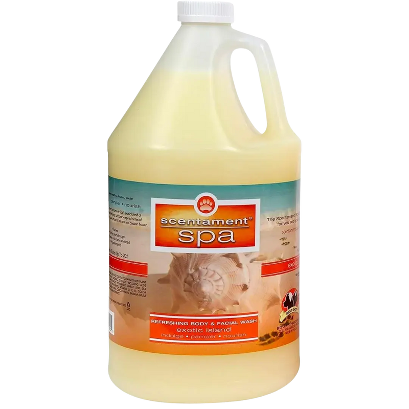 Best Shot Exotic Island Shampoo 1Gallon Scentament Spa