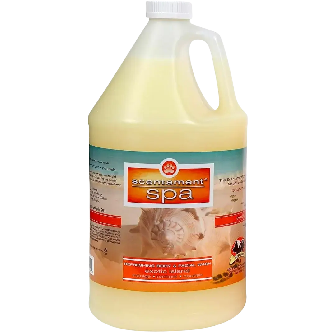 Exotic Island Shampoo 1Gallon Scentament Spa by Best Shot