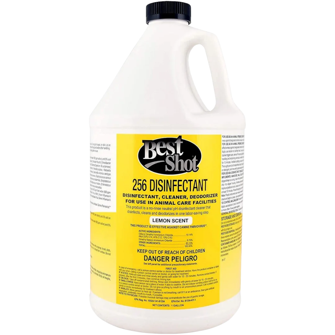 Lemon 256 Disinfectant 1Gallon by Best Shot