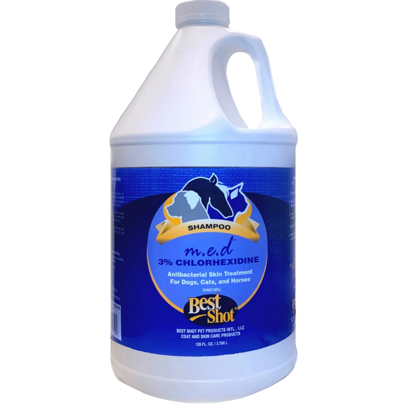 Best Shot M.E.D. Chlorhexidine Shampoo 1 Gallon