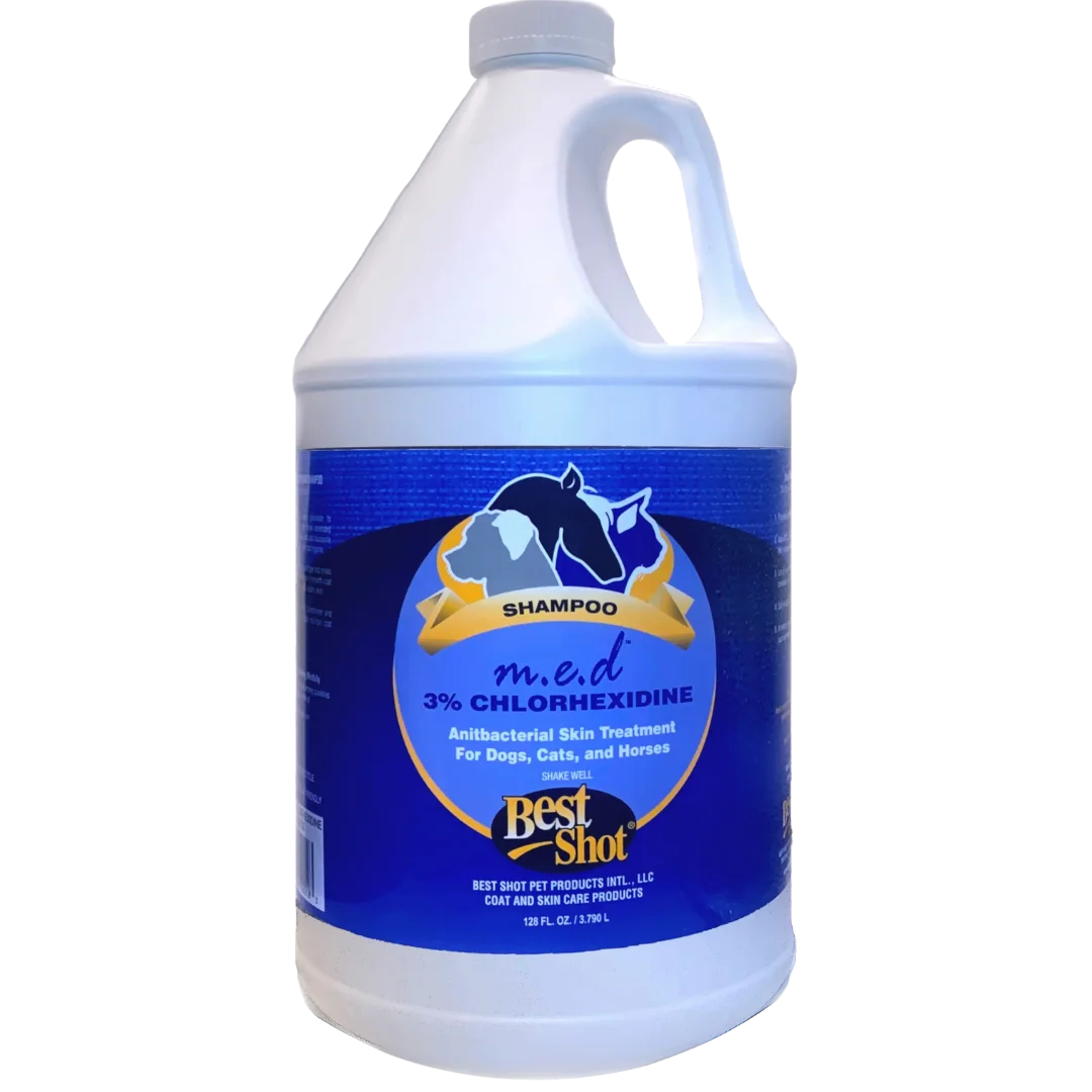 M.E.D. Chlorhexidine Shampoo 1 Gallon by Best Shot