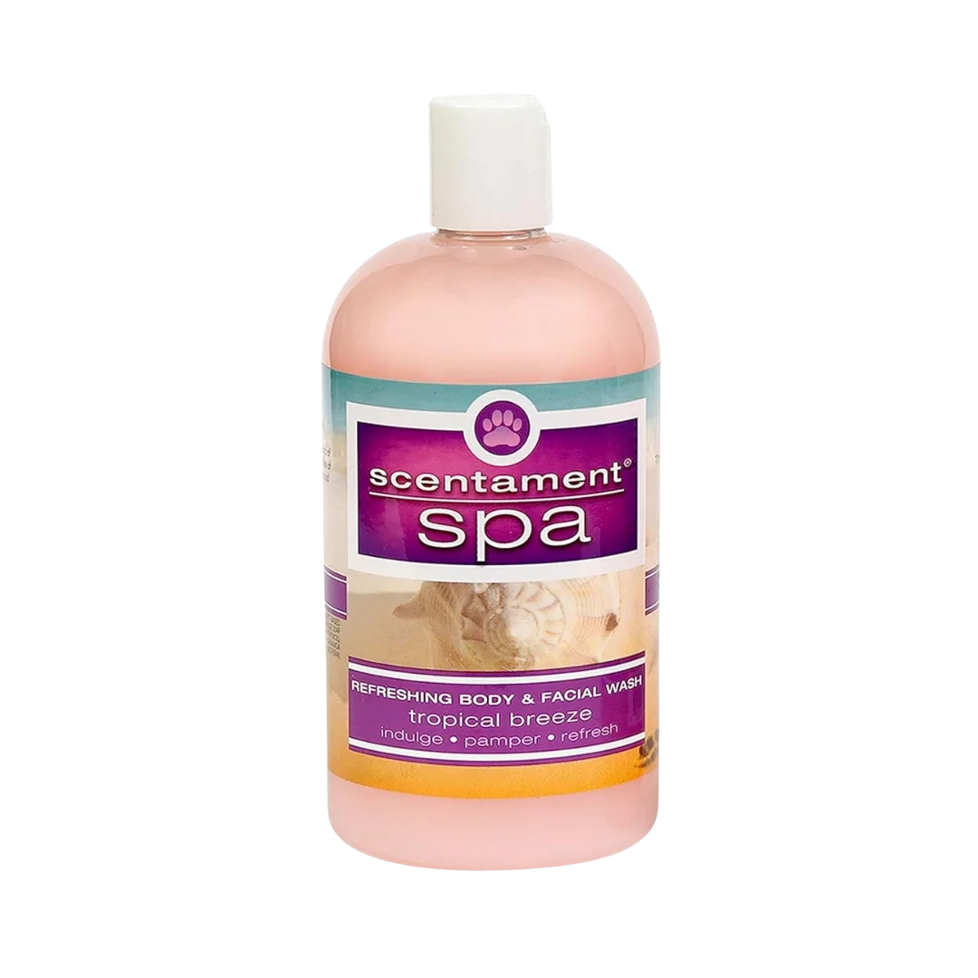 Tropical Breeze Shampoo 16oz Scentament Spa by Best Shot