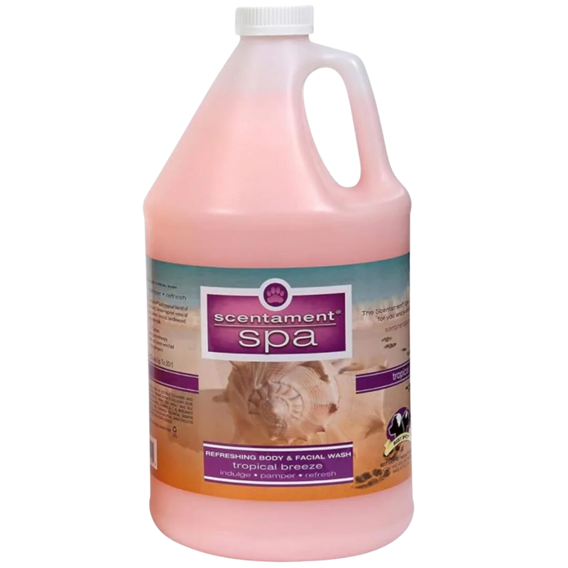 Best Shot Tropical Breeze Shampoo 1Gallon Scentament Spa