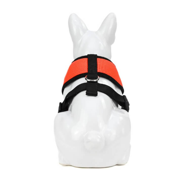 Over-the-Head Dog Harnesses - Max Comfort - 18 Colors & Patterns / Orange