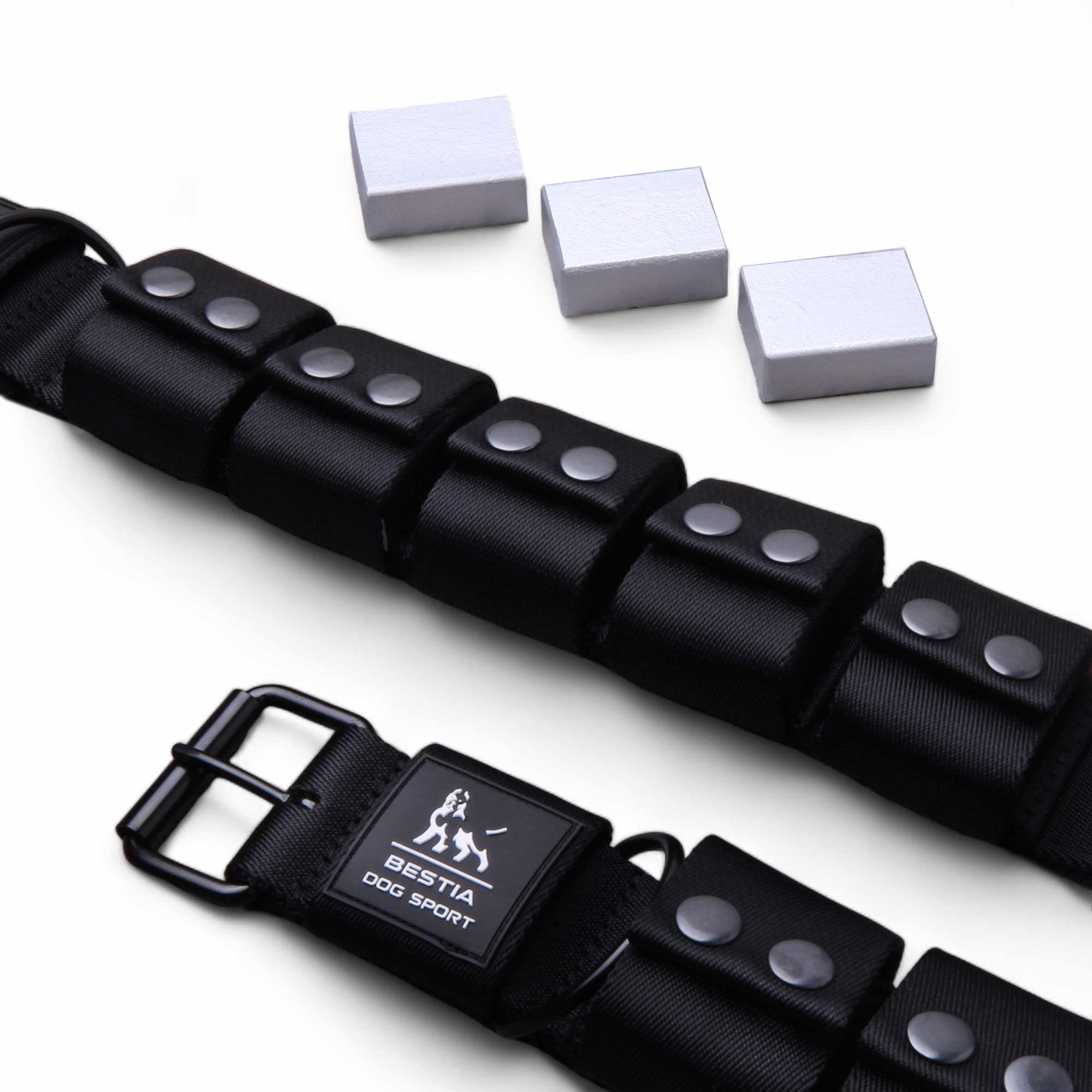 BESTIA DOG SPORT Weighted Dog Training Collar