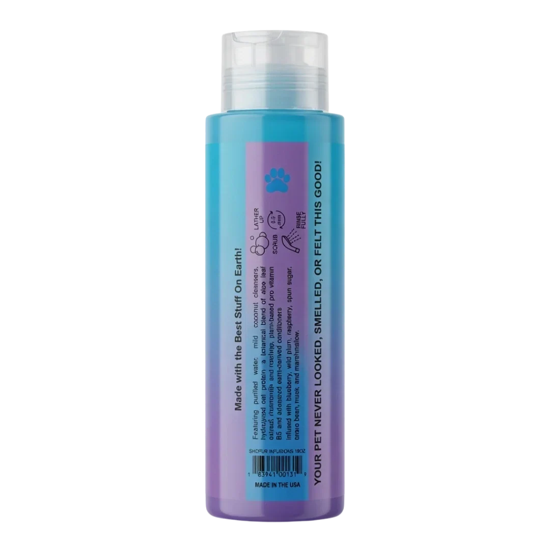 Best Shot Dog Shofur Infusions All-in-One Shampoo Blueberry Marshmallow Fizz 18oz