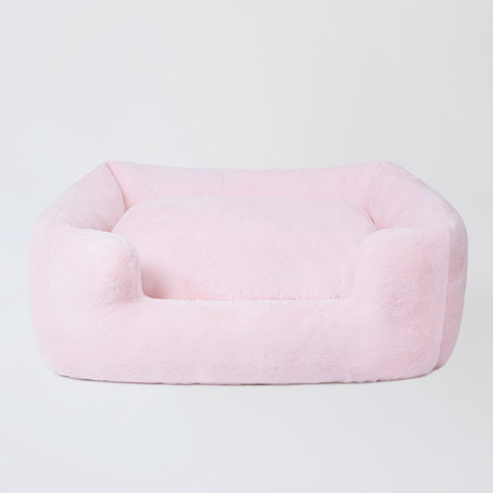 Hello Doggie Big Baby Faux Fur Ultra-Plush Angora Dog Bed