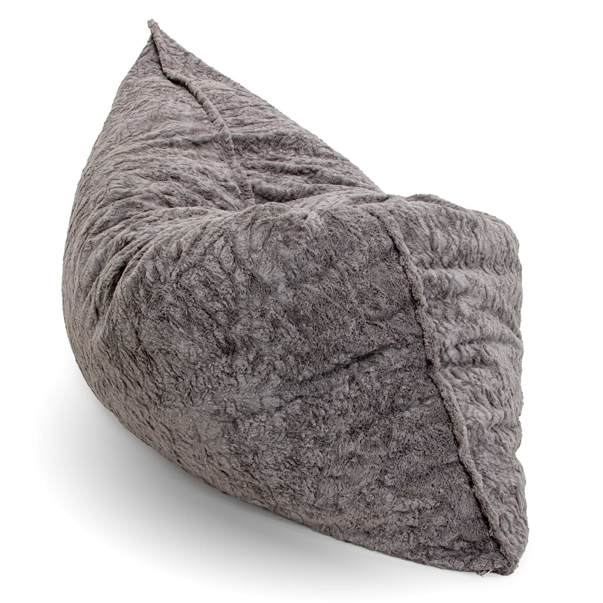 CordaRoy's Faux Fur Convertible Bean Bag Chair
