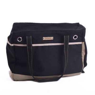 DOGO Big Black Pet Carrier Tote