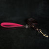Bestia Dog Gear Genuine Leather Dog Collar - Pink