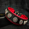 Bestia Dog Gear Genuine Leather Dog Collar - Black