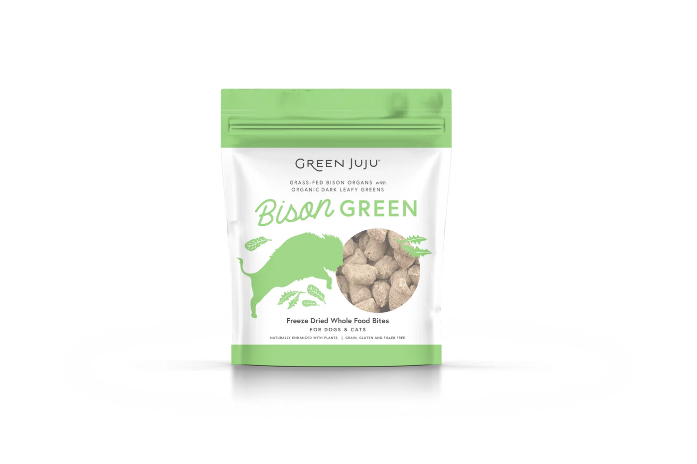 Green Juju Freeze Dried Bison Green Whole Food Bites (6OZ)