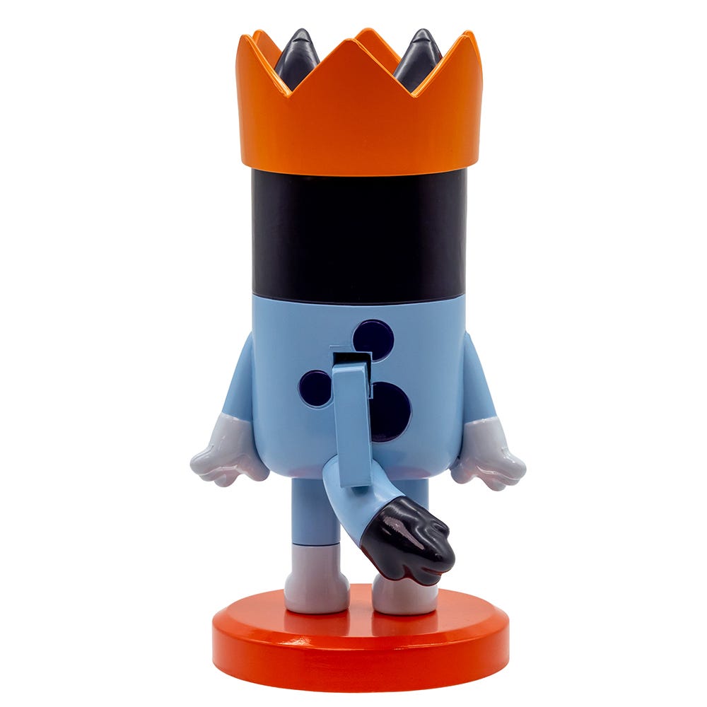 Kurt Adler 6 Inch Bluey Chubby Nutcracker