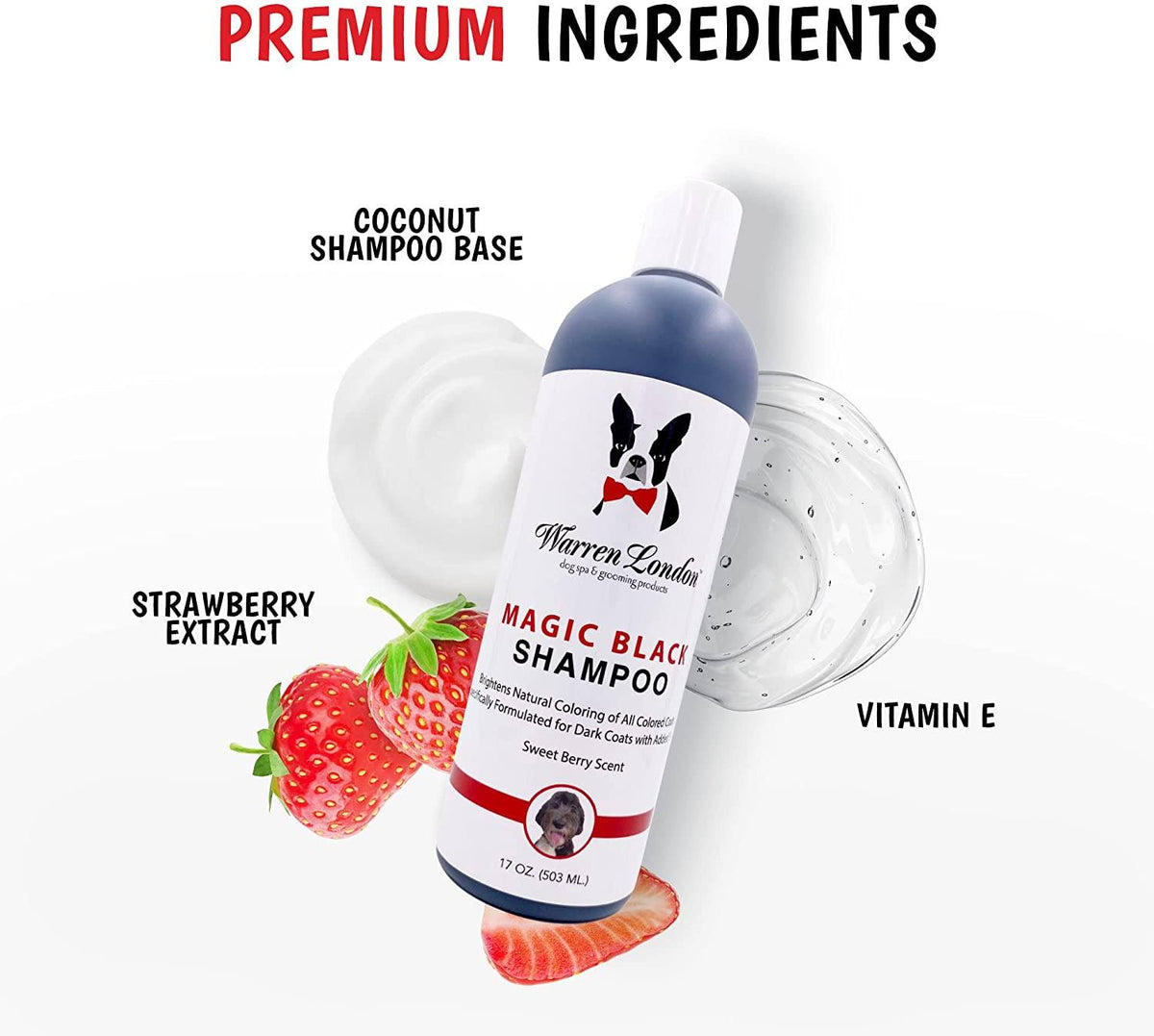Magic Black Brightening Dog Shampoo | HT Animal Supply