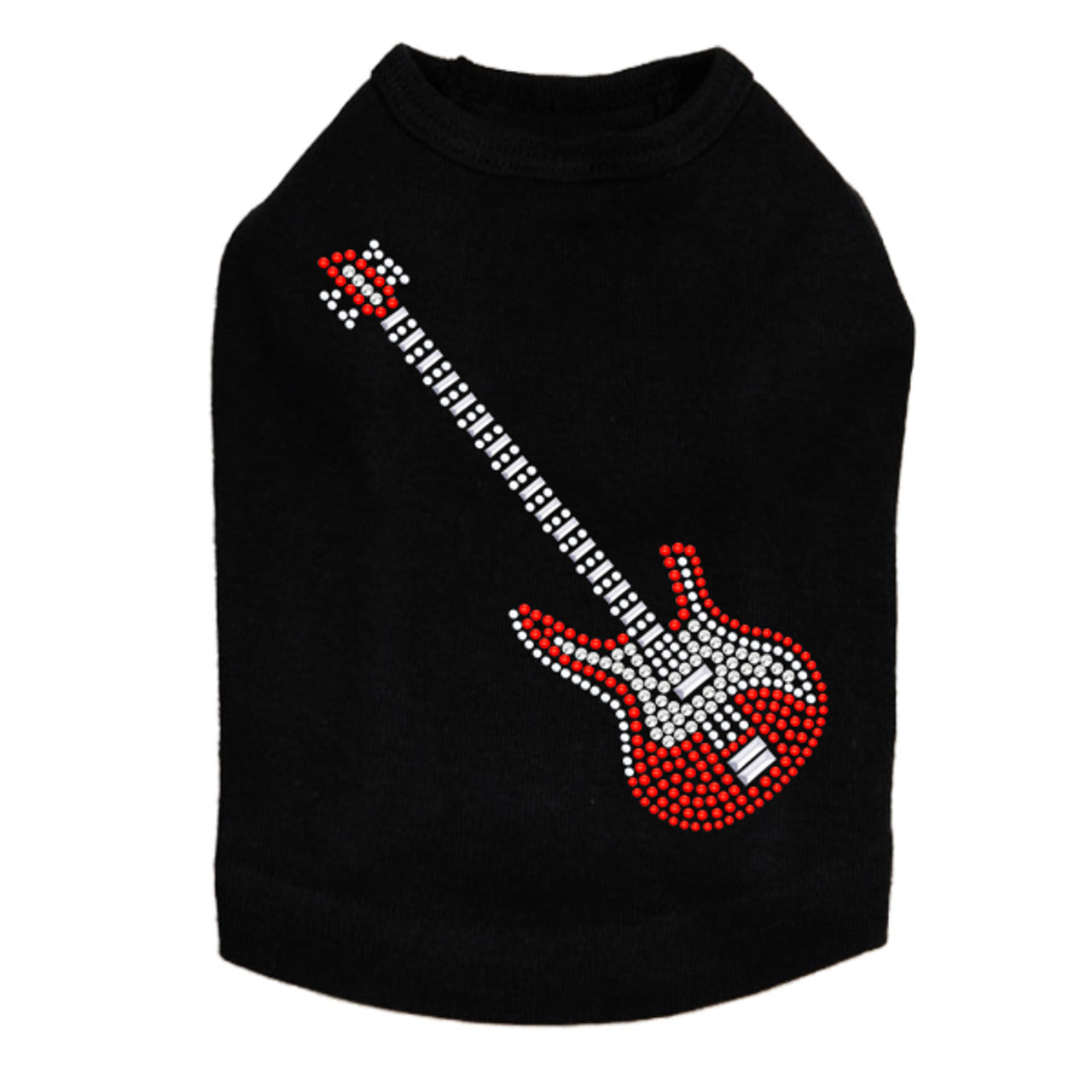Guitar (Red Austrian crystal) - Dog Tank