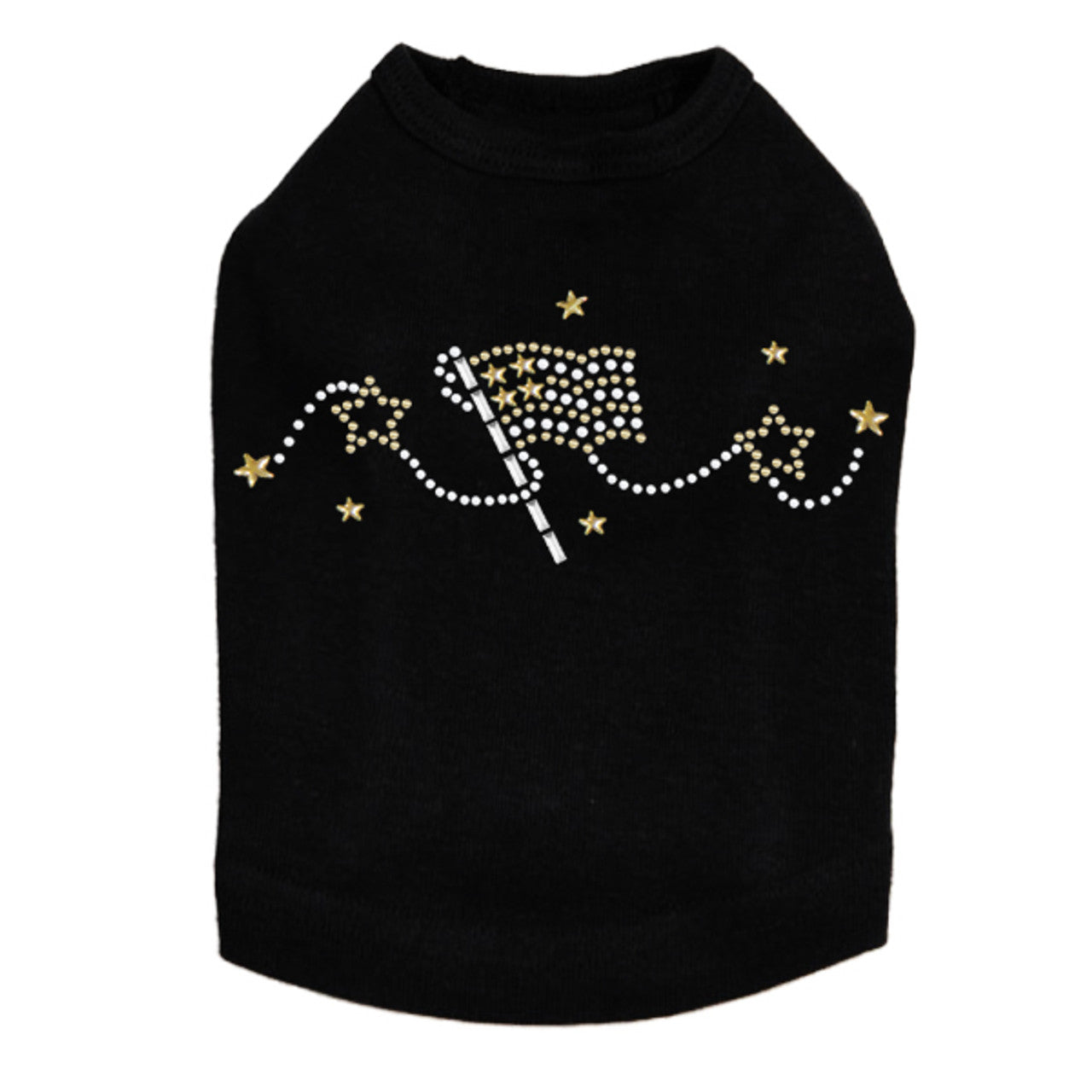 Flag (Gold & Silver Nailheads) - Dog Tank