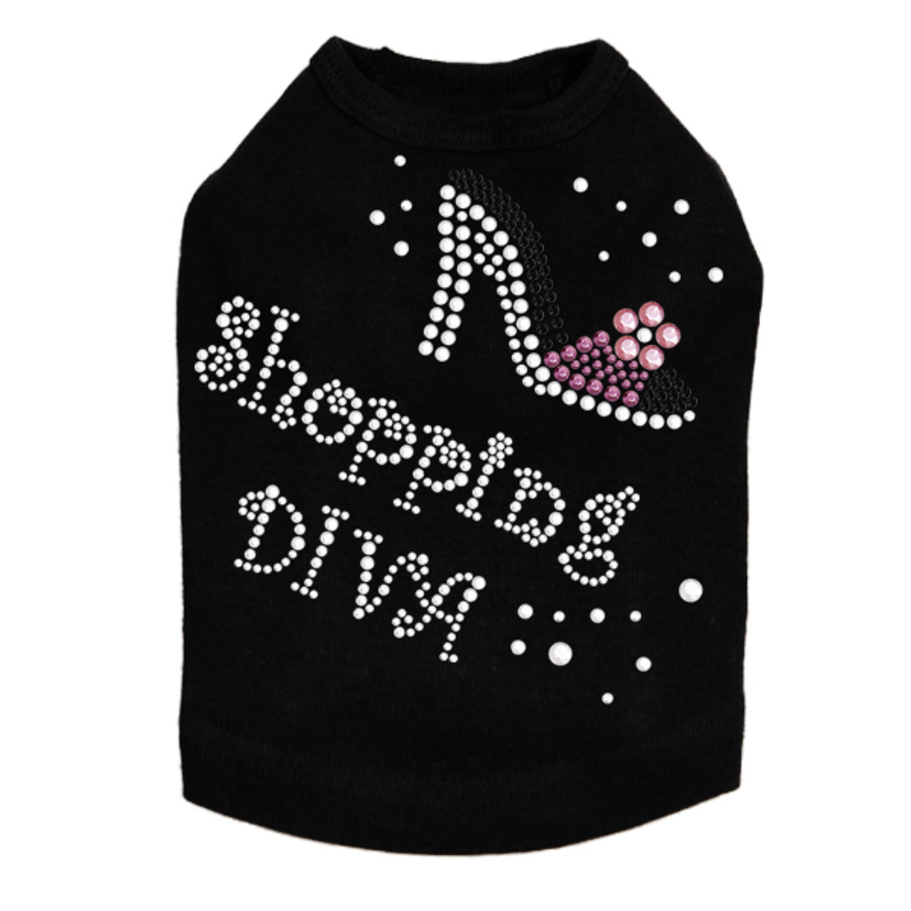 Shopping Diva High Heel Shoe - Dog Tank