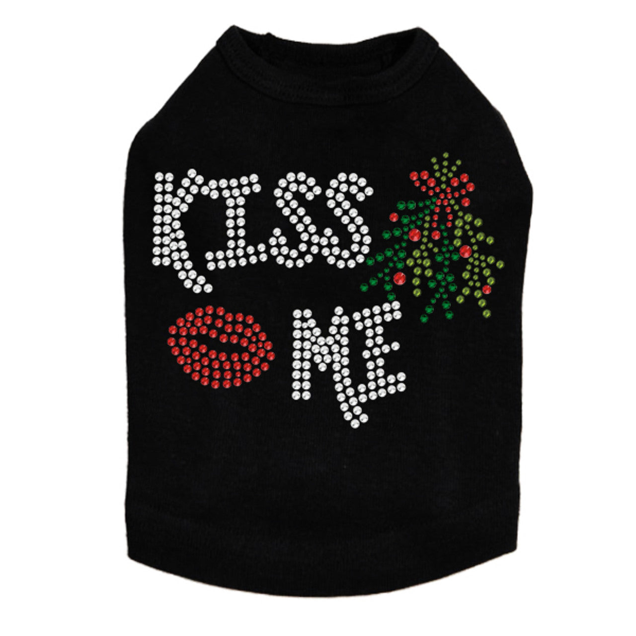 Kiss Me under the Mistletoe - Dog Tank