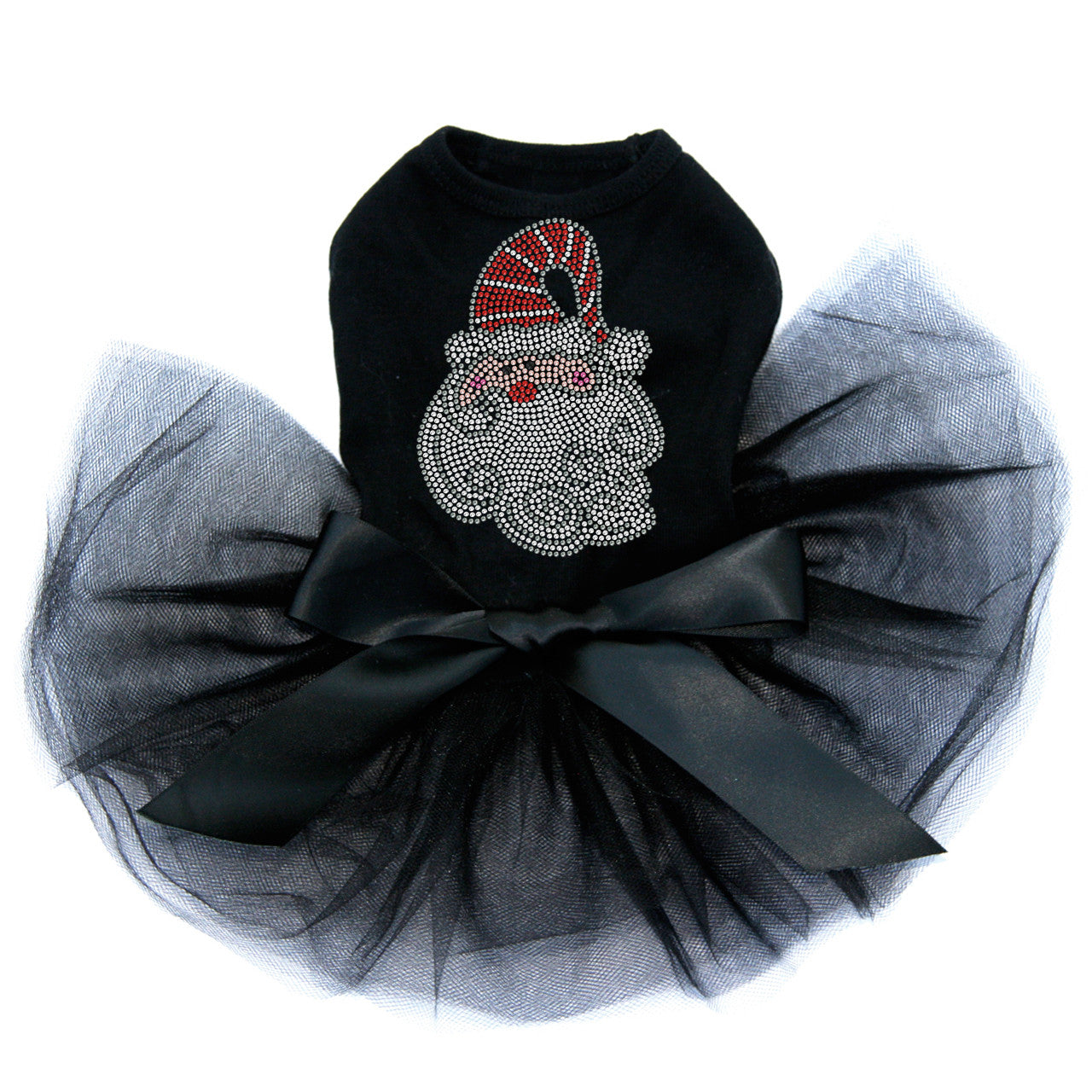 Santa Face with Curly Beard - Custom Tutu