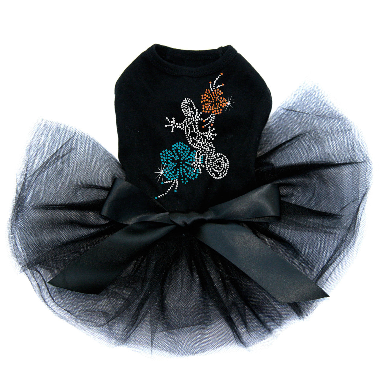 Gecko and Hibiscus - Custom Tutu