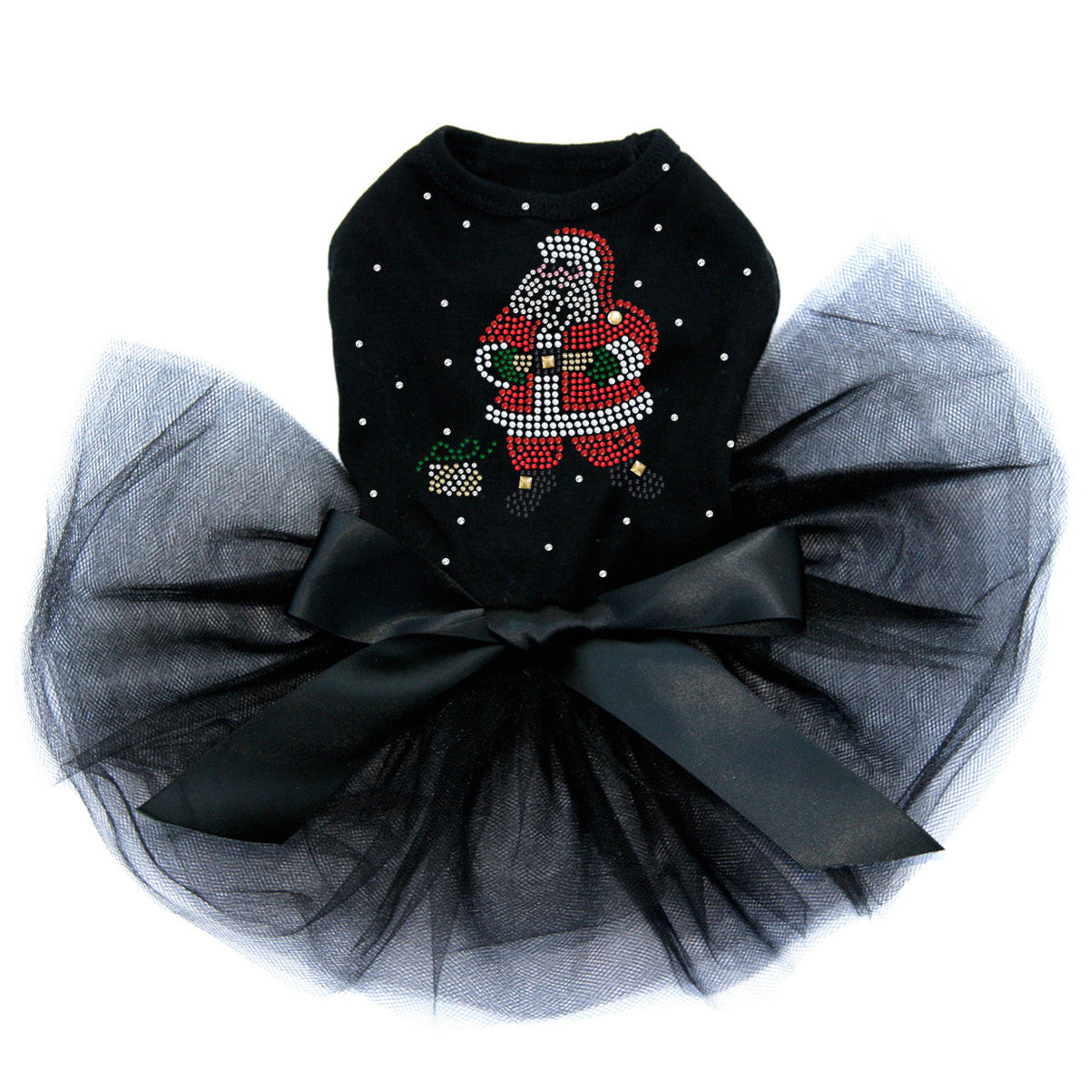 Santa with Snowflakes - Custom Tutu