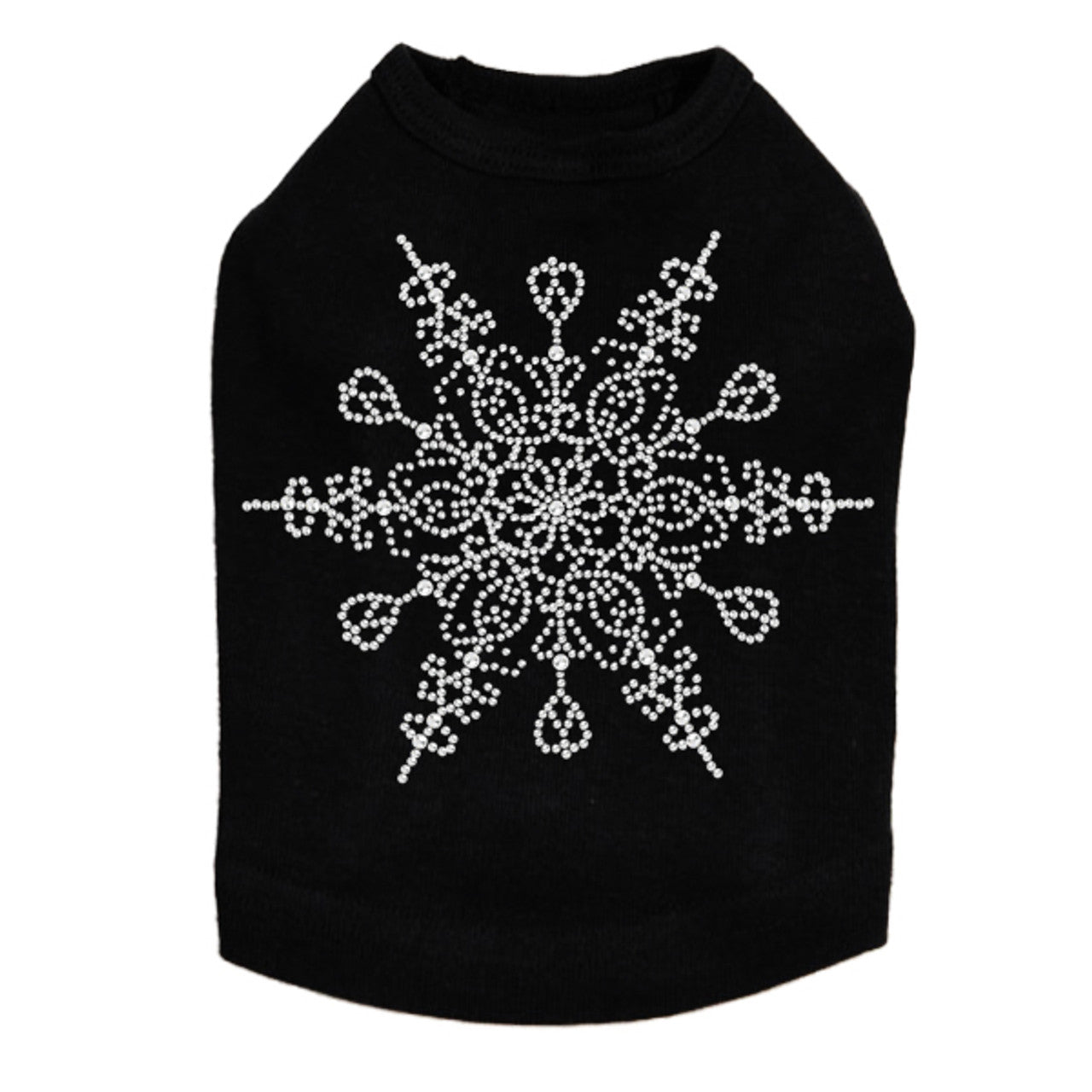 Extra Large Snowflake - Dog Tank
