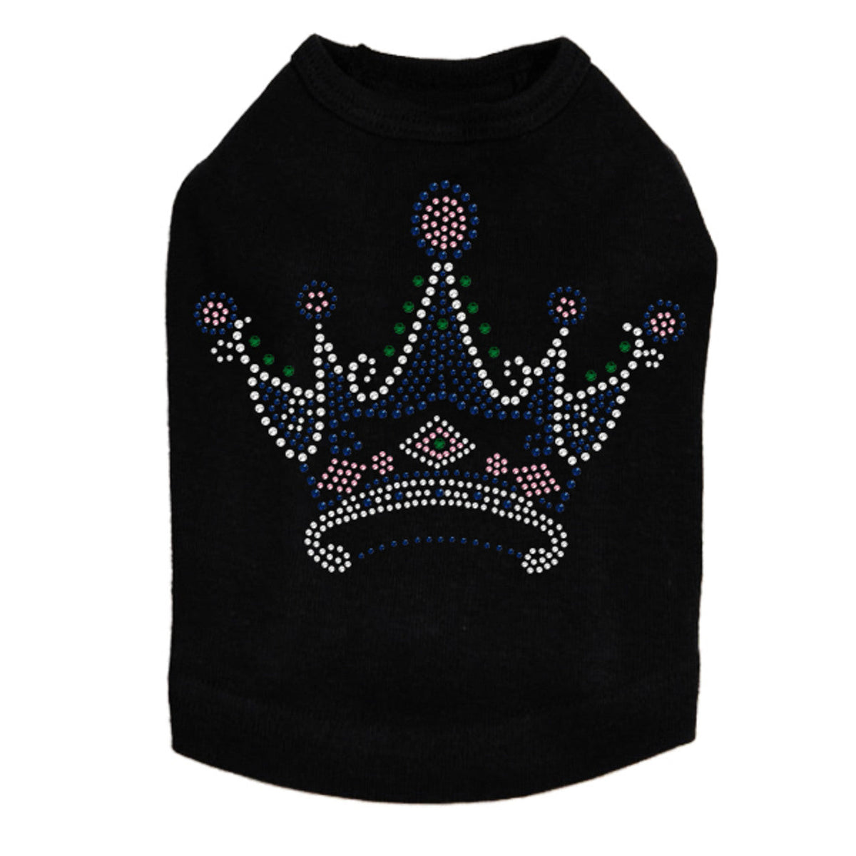 Crown 16 (Clear, Blue, Green, & Pink) - Dog Tank