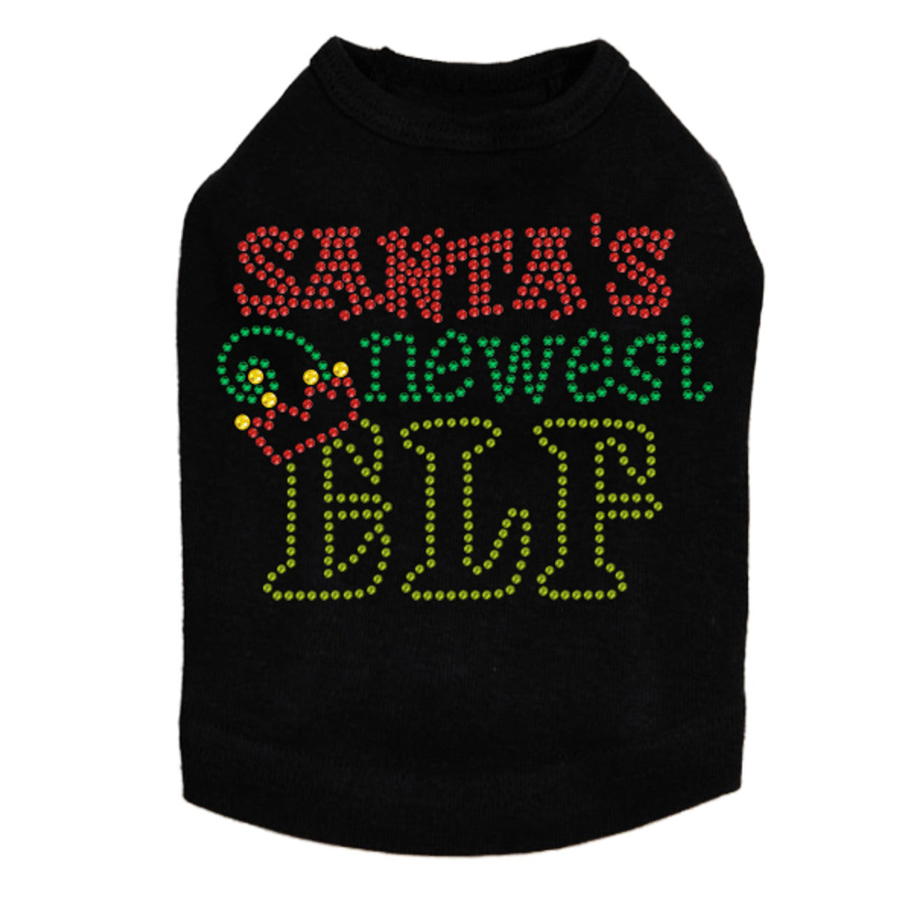 Santa's Newest Elf - Dog Tank