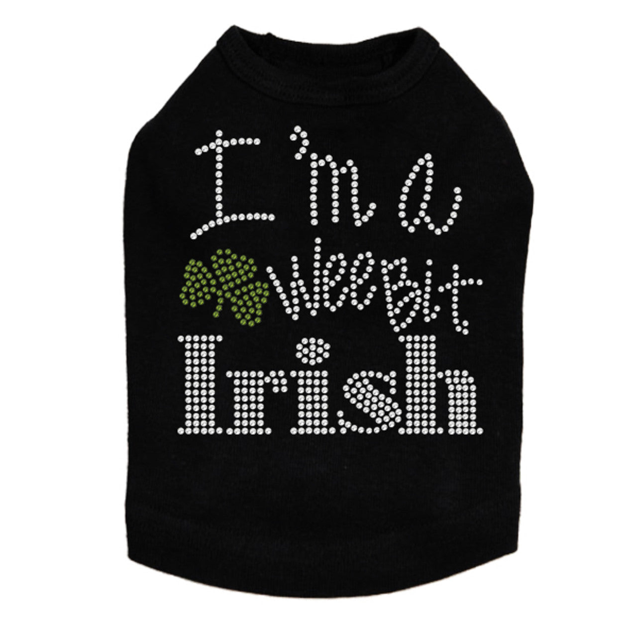 Im a Wee Bit Irish - Dog Tank