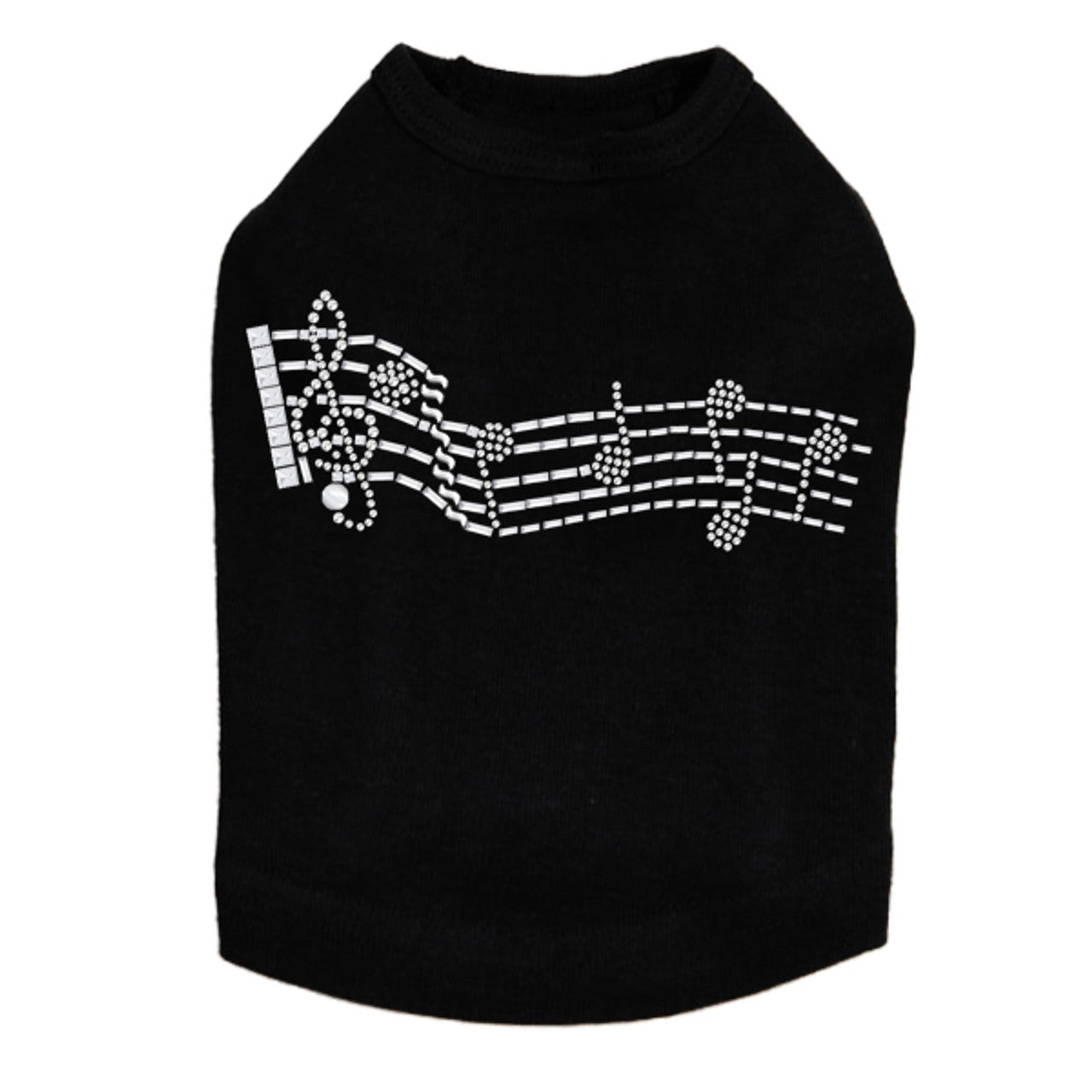 Music Notes - Dog Tank