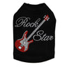 Guitar Red (Austrian crystal) & Rock Star - Dog Tank