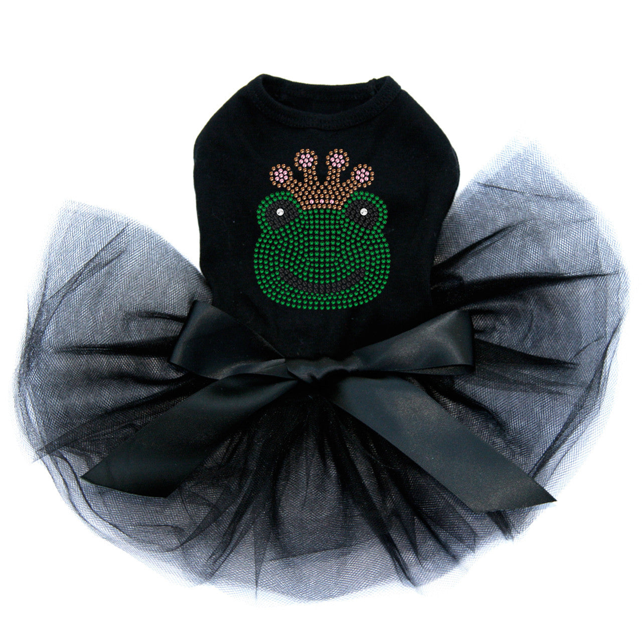 Frog with Pink Crown -Custom Tutu
