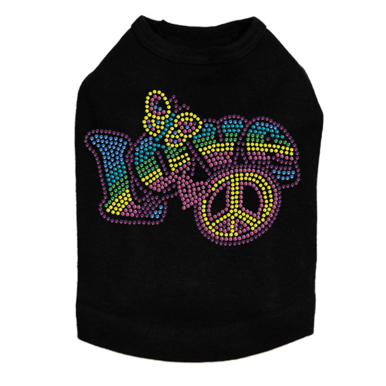 Love Rainbow - Dog Tank
