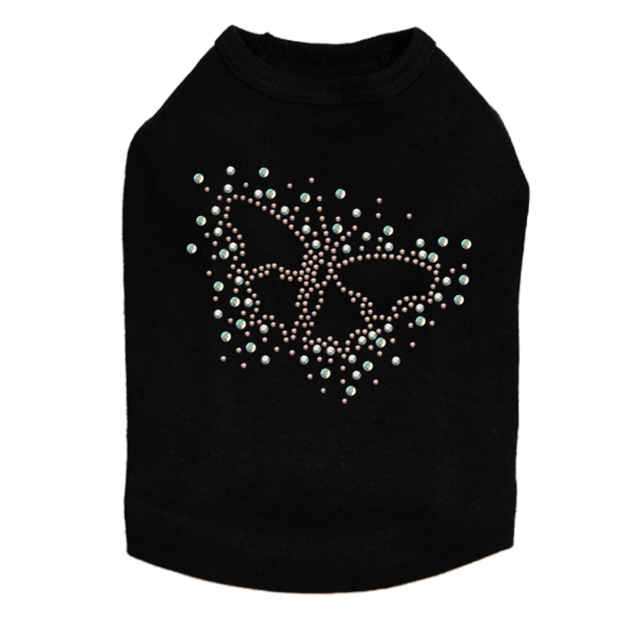 Pink AB Butterfly - Dog Tank