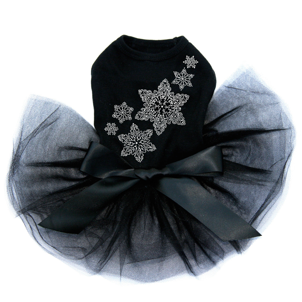 Rhinestone Snowflakes - Custom Tutu
