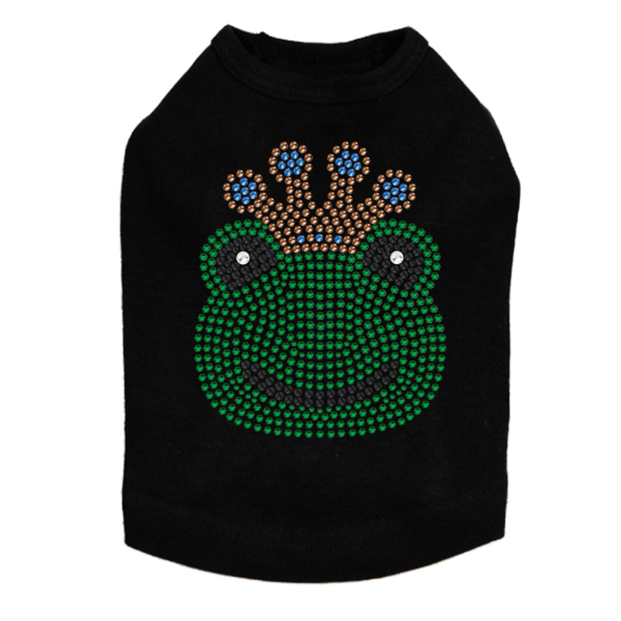 Frog with Blue Crown - Dog Tank