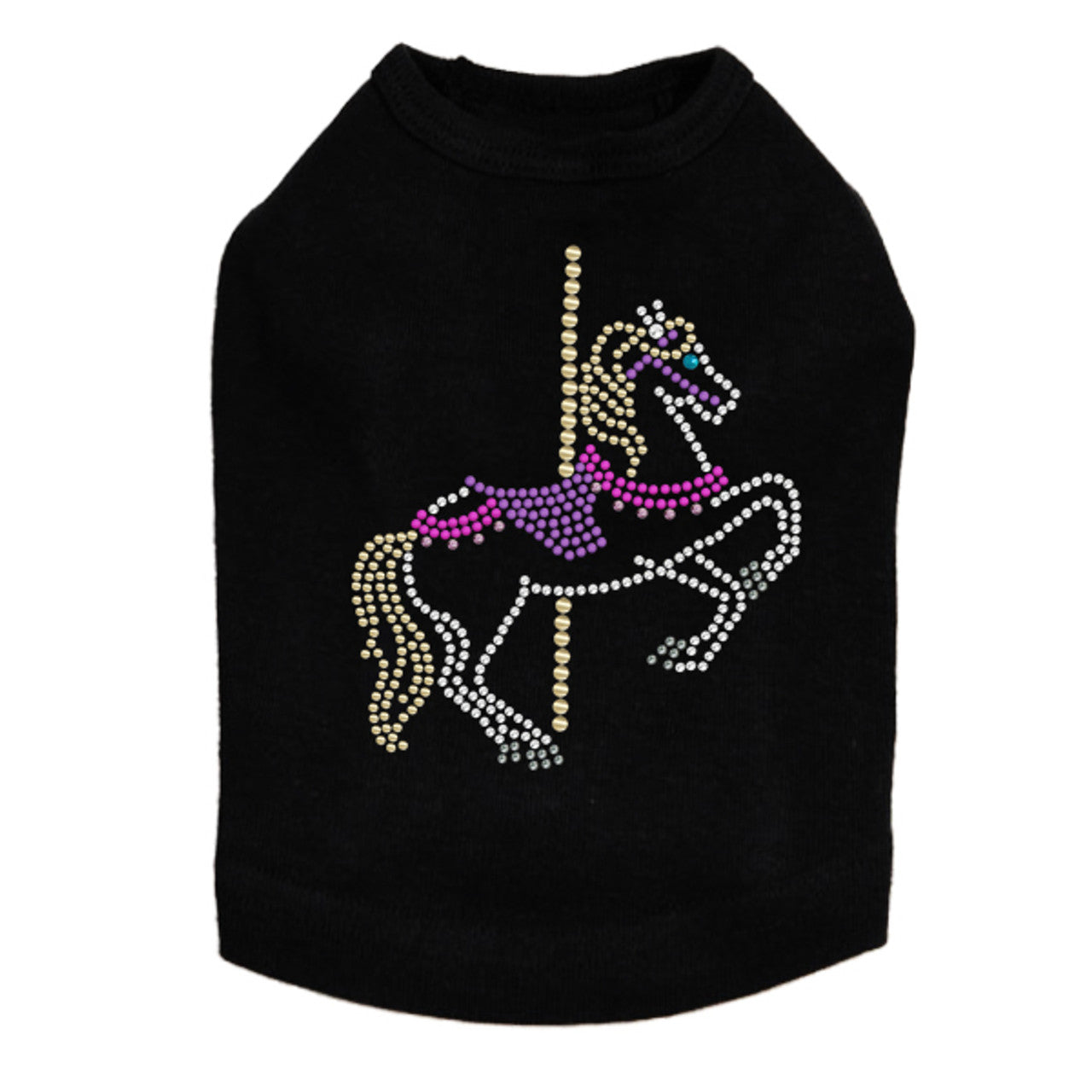 Carousel Horse - Dog Tank