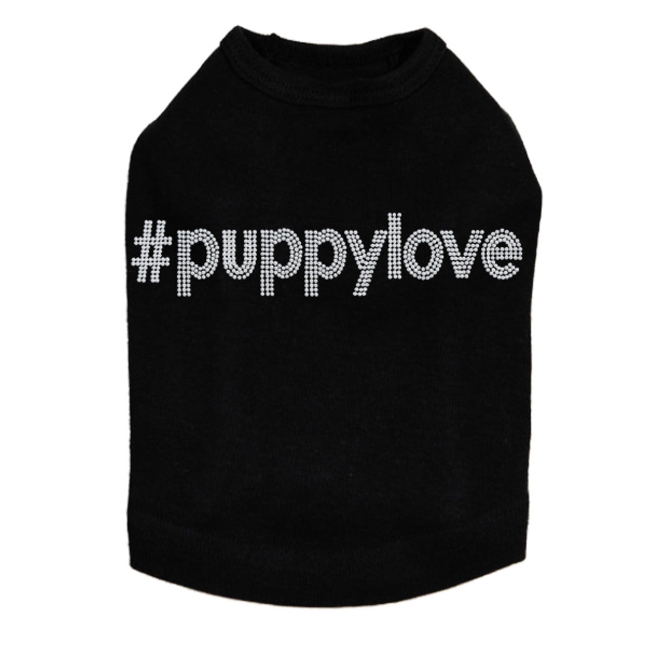 puppylove - Silver Nailhead - Dog Tank
