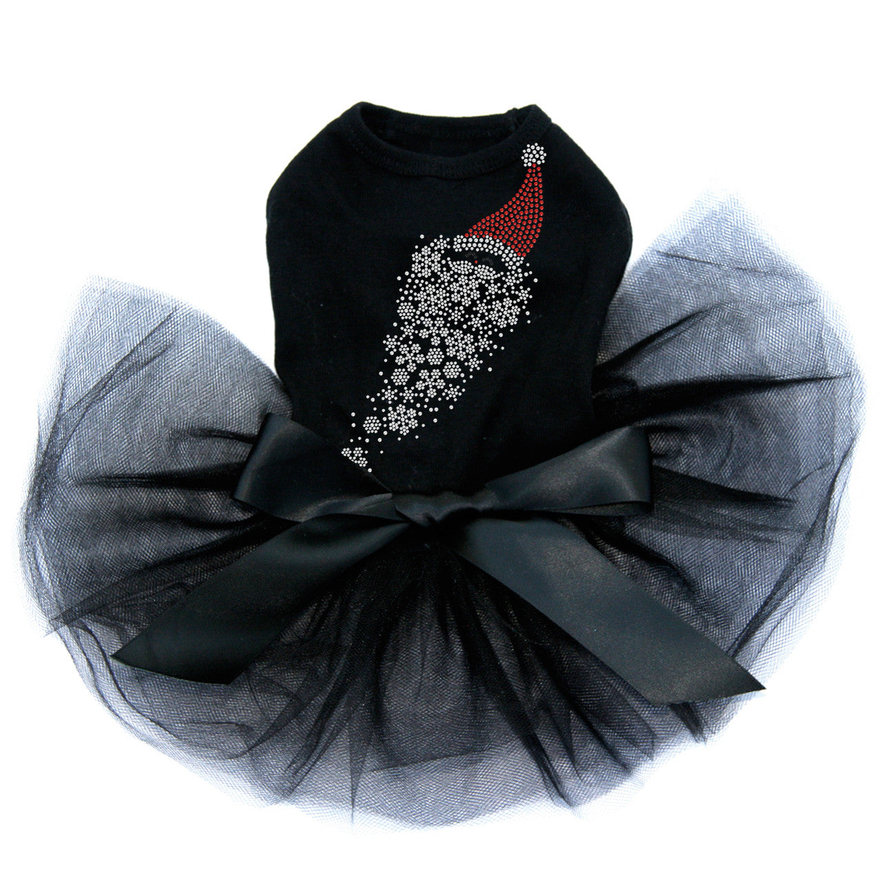 Santa Face with Snowflake Beard - Custom Tutu