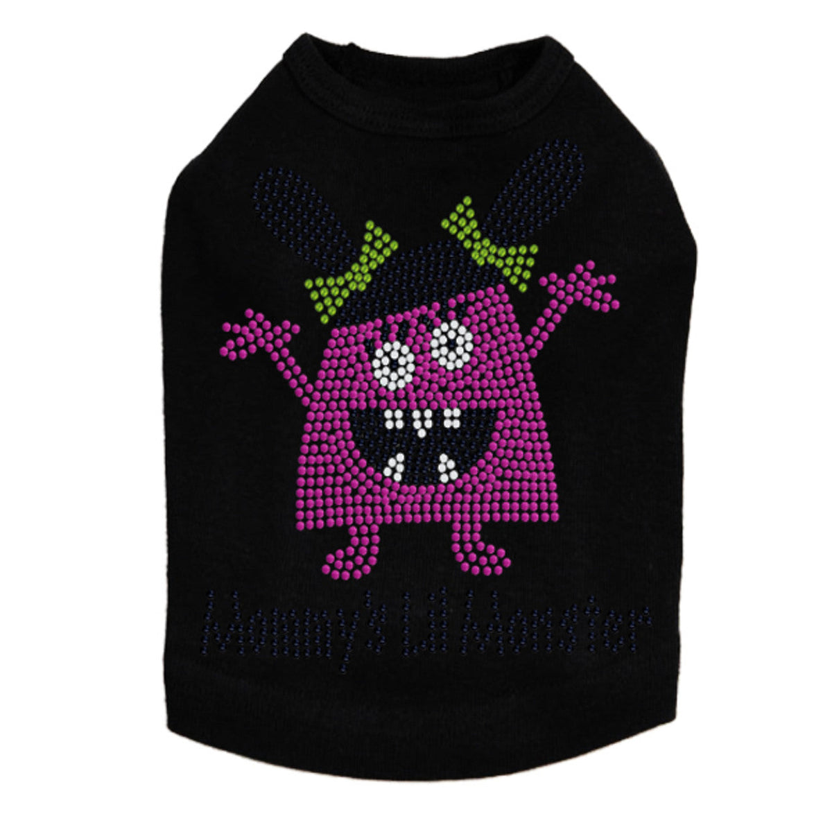 Mommys Lil Monster Pink - Dog Tank