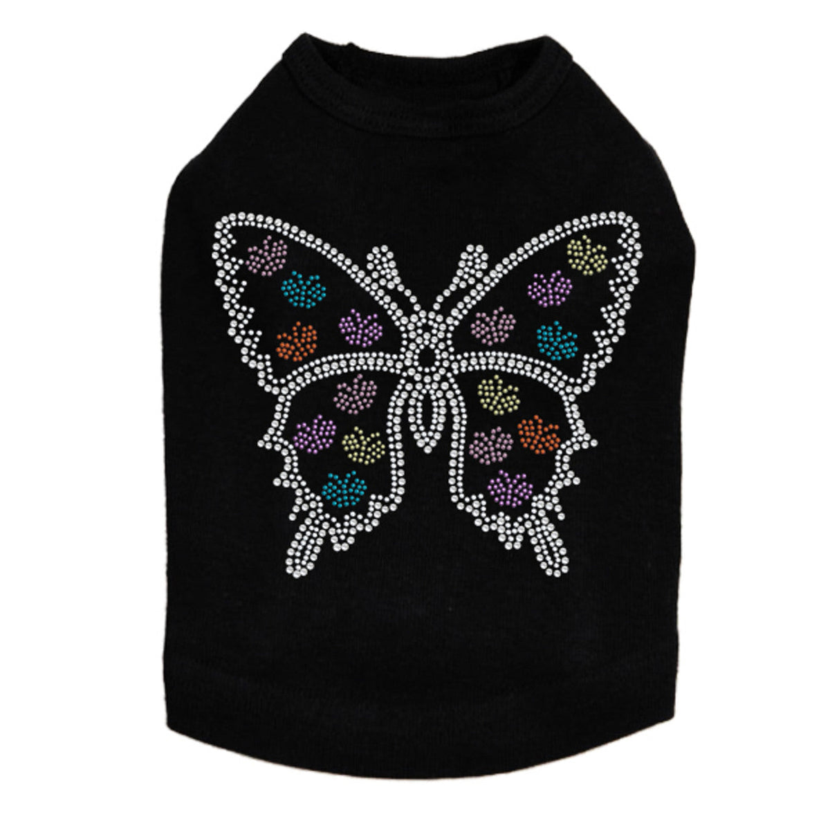 Butterfly with more Butterflies - Dog Tank