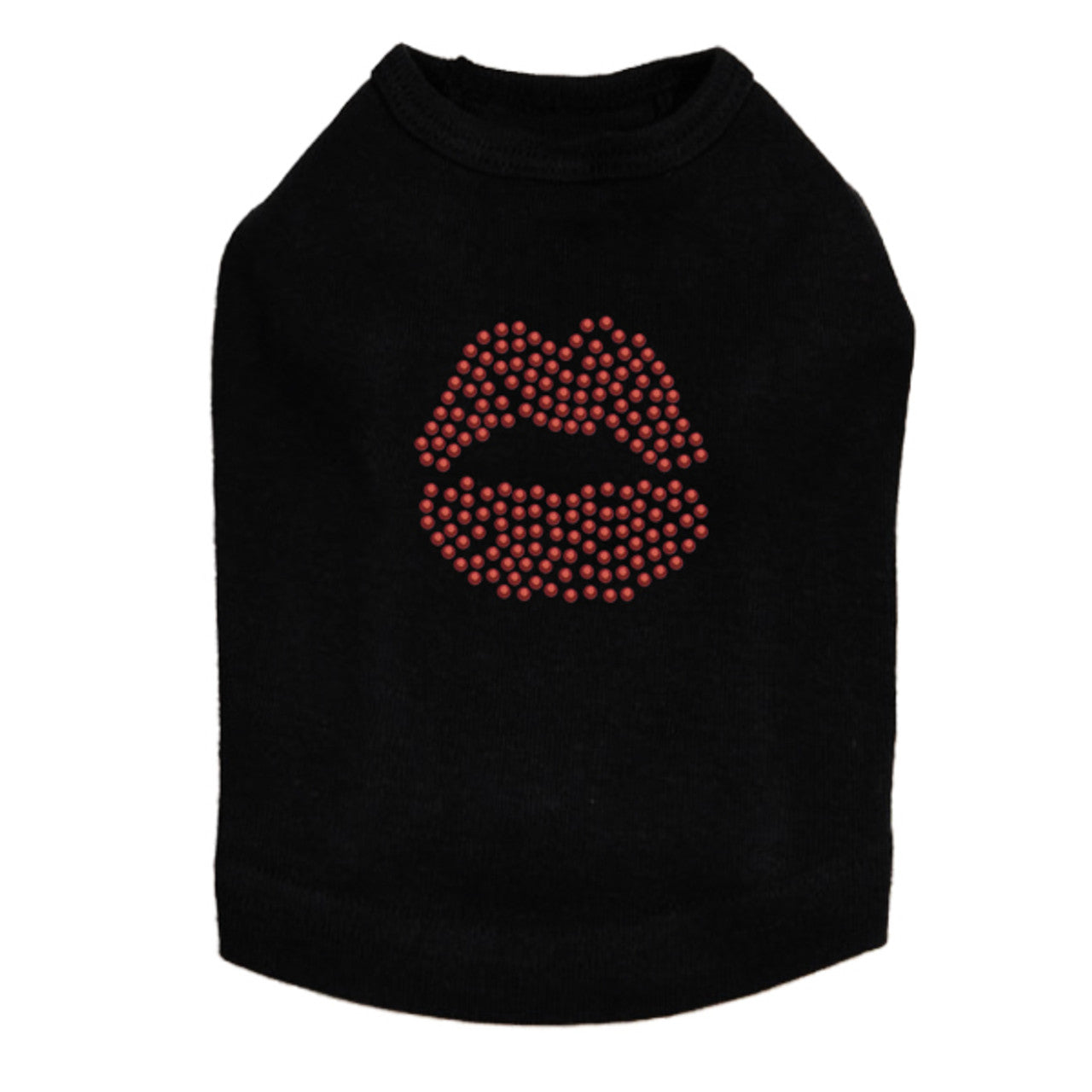 Red Lips - Dog Tank