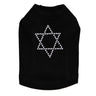 Star of David (Silver Studs) - Dog Tank