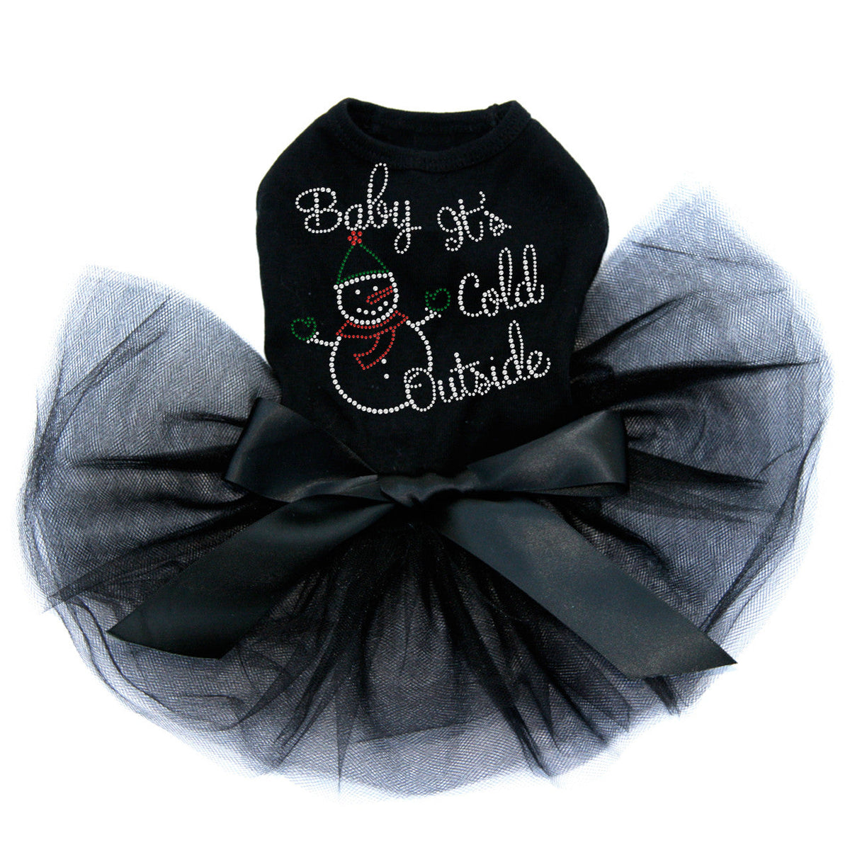 Baby Its Cold Outside Snowman - Dog Custom Tutu