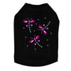 Pink & Purple Nailhead Dragonflies - Dog Tank