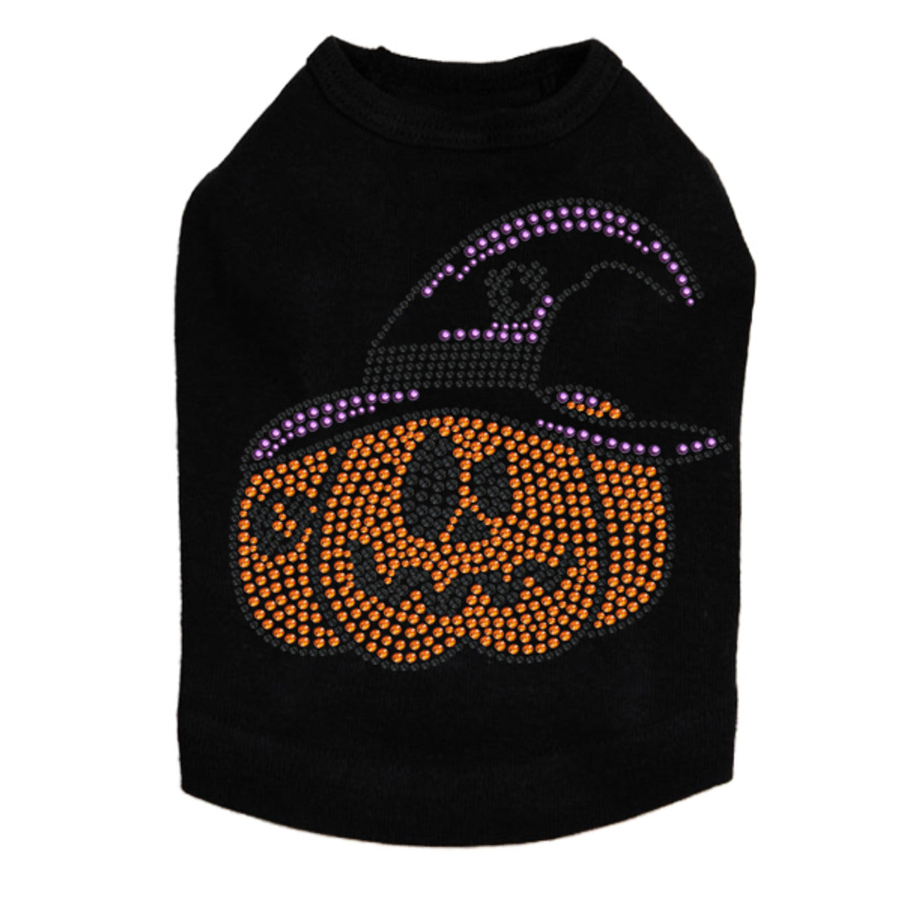Jack OLantern with Hat - Dog Tank